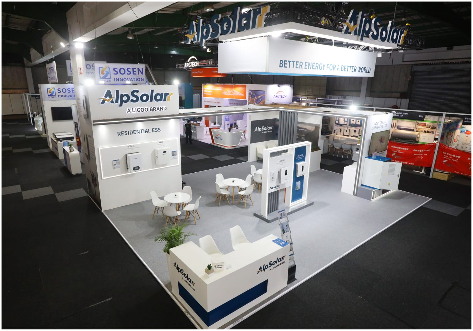 AlpSolar Exhibition Stand