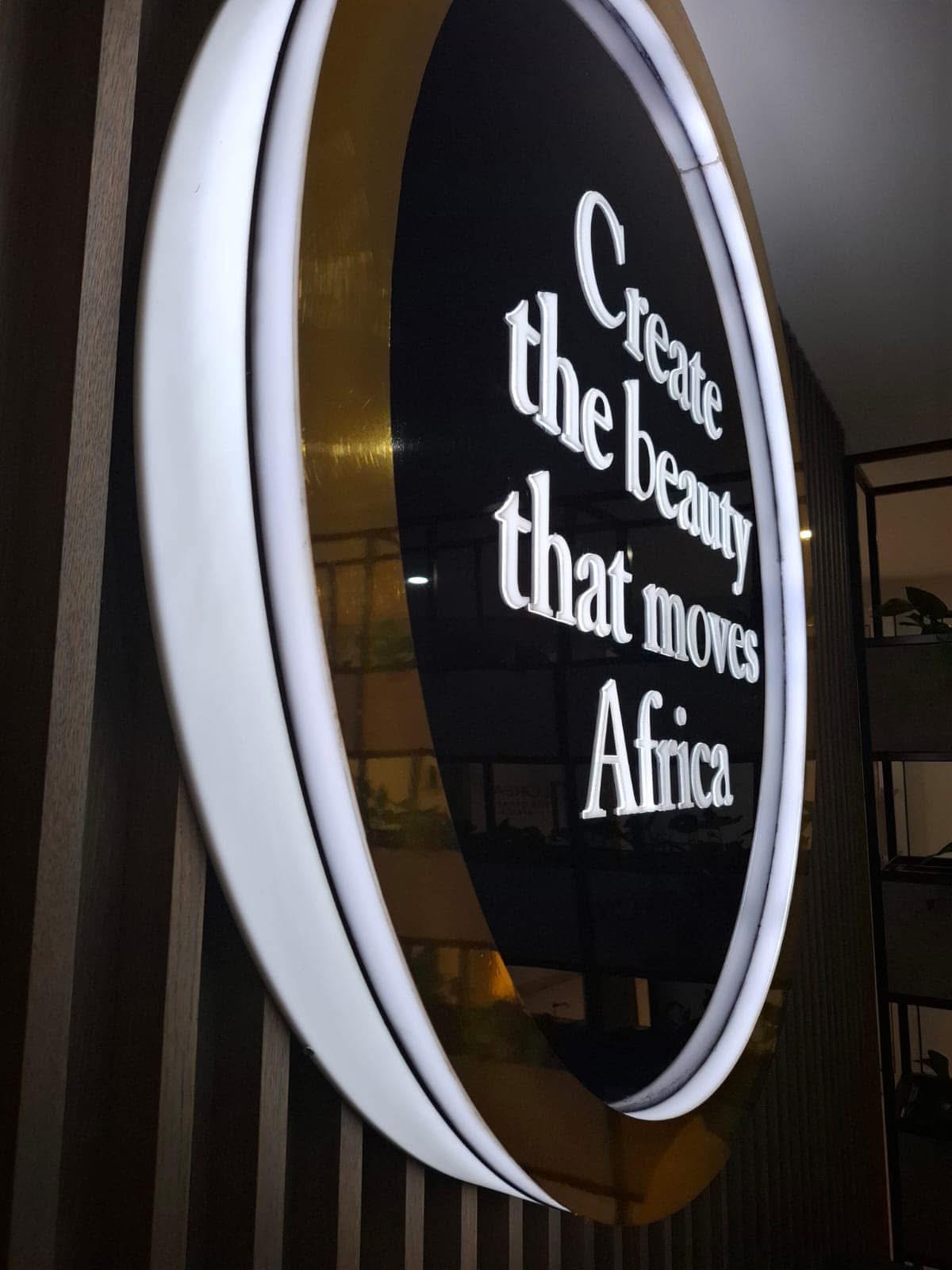 Loreal Reception Signage